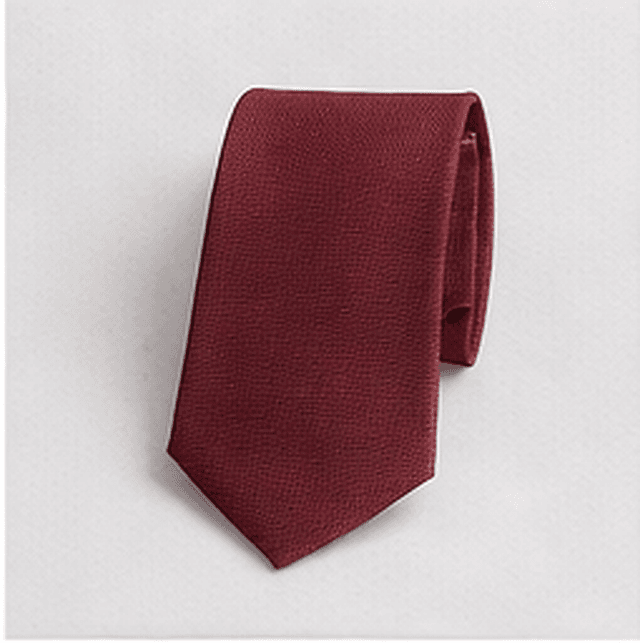 ソリッドネクタイ（ボルドー）