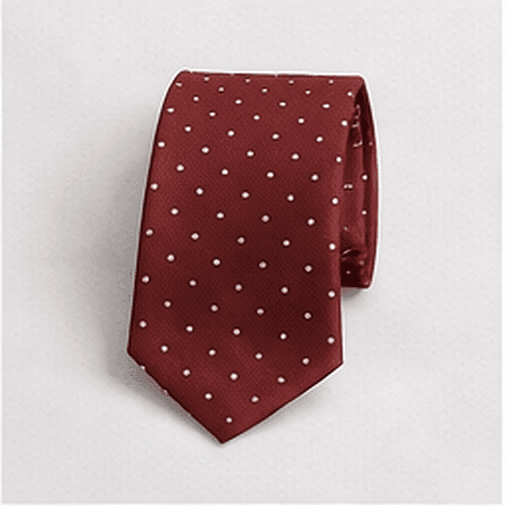 ドットネクタイ（レッド）